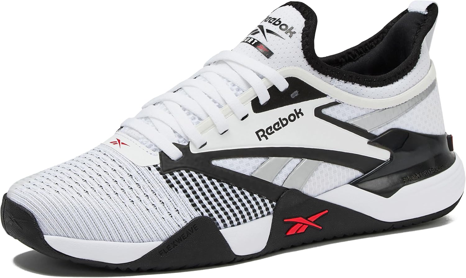 

Мужские спортивные кроссовки Reebok Nano Court для пикубола, белый/черный