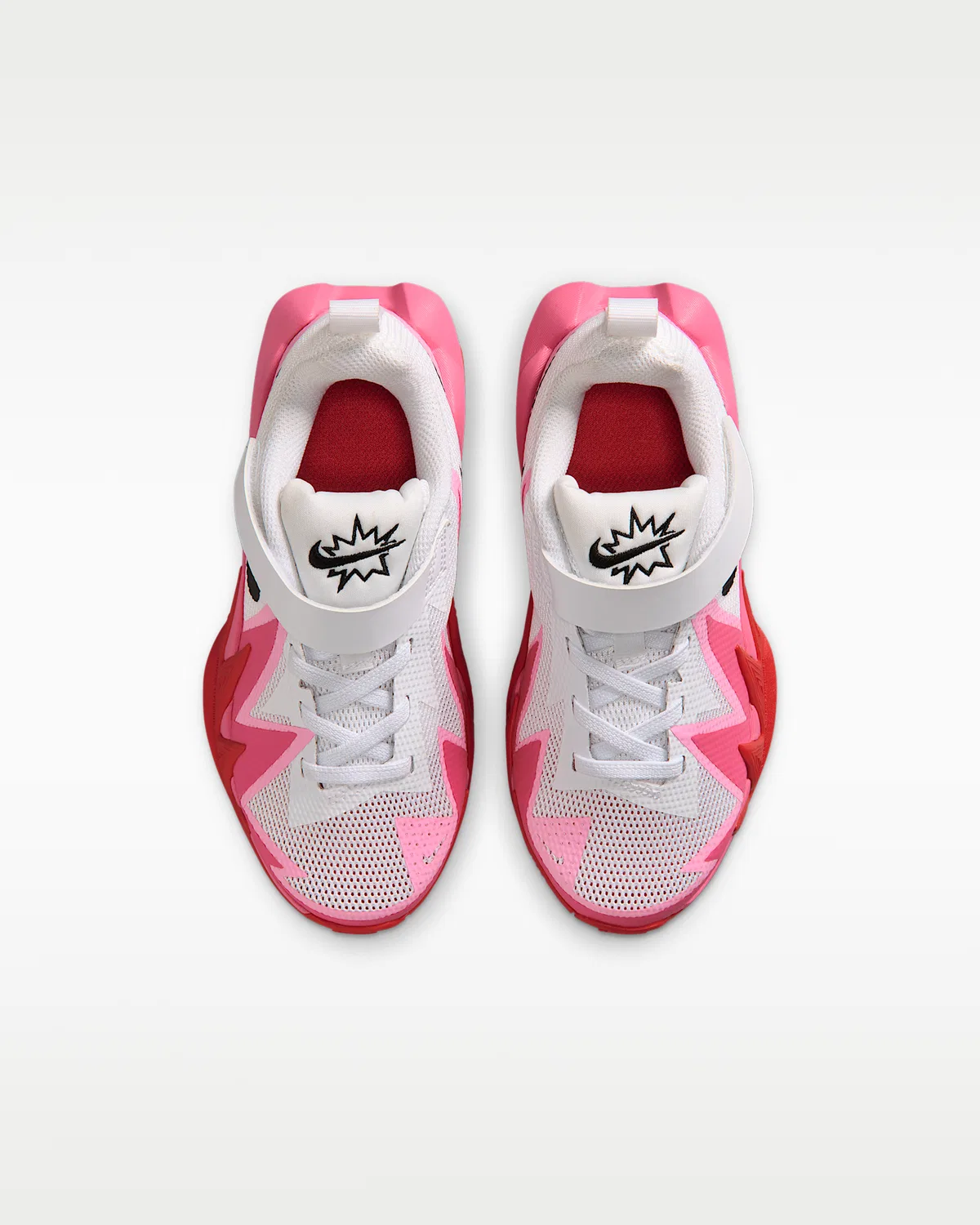 Кроссовки баскетбольные Nike S.T. Dynamite для маленьких детей, White/Tropical Pink/Pinksicle/Black — фото 4