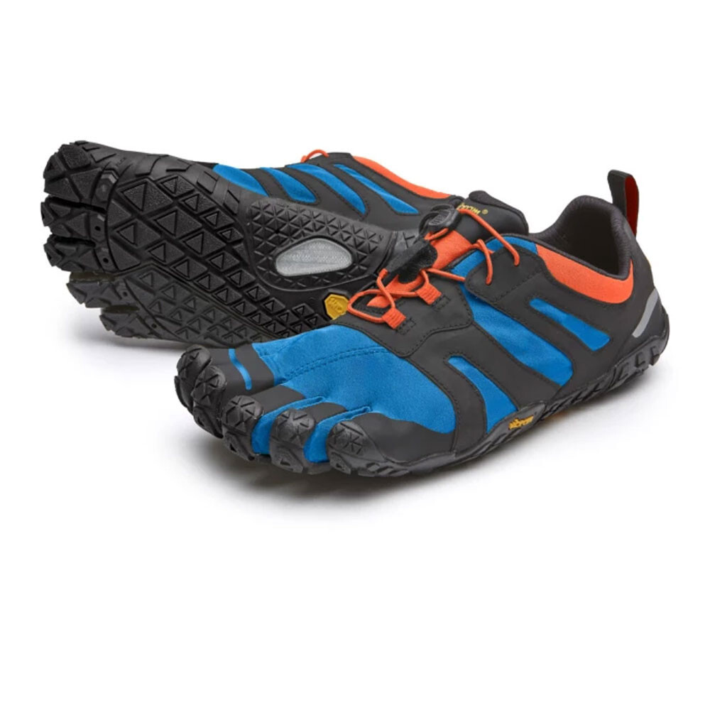 

Кроссовки для бега Vibram FiveFingers V-Trail 2.0 Trail, синий, Серый, Кроссовки для бега Vibram FiveFingers V-Trail 2.0 Trail, синий