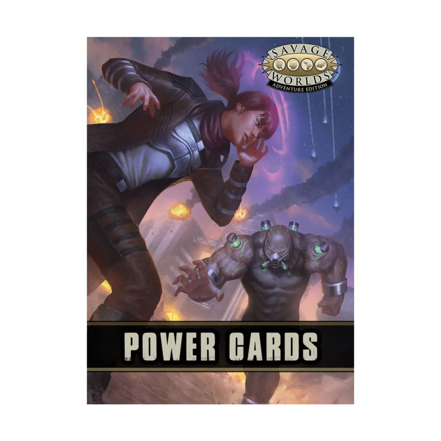 

Бокс-сет Power Cards, Savage Worlds - Adventure Edition
