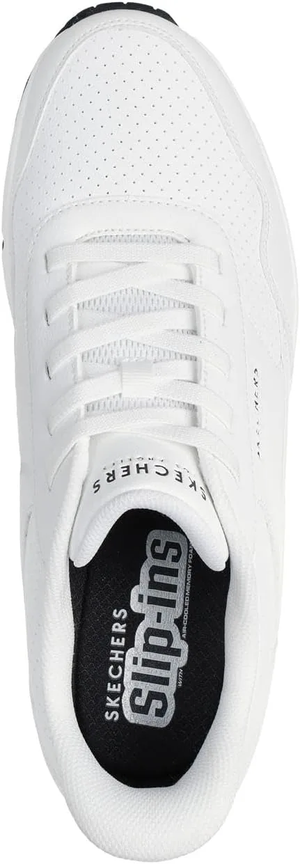 Мужские кроссовки Skechers Uno-Banksia Luxury Hands-Free, белый — фото 3