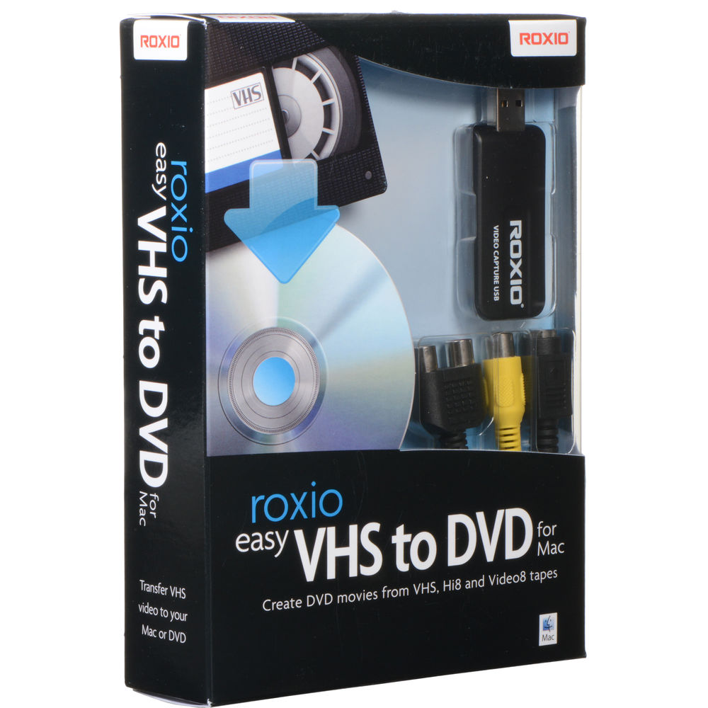 

Roxio Easy VHS to DVD для Mac