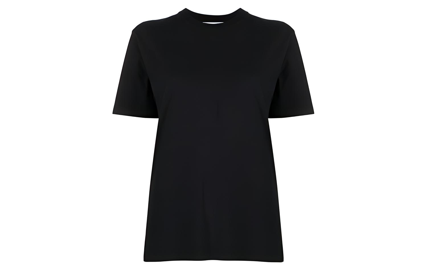 

OFF-WHITE Футболка женская черная SS21, Черный, OFF-WHITE Футболка женская черная SS21