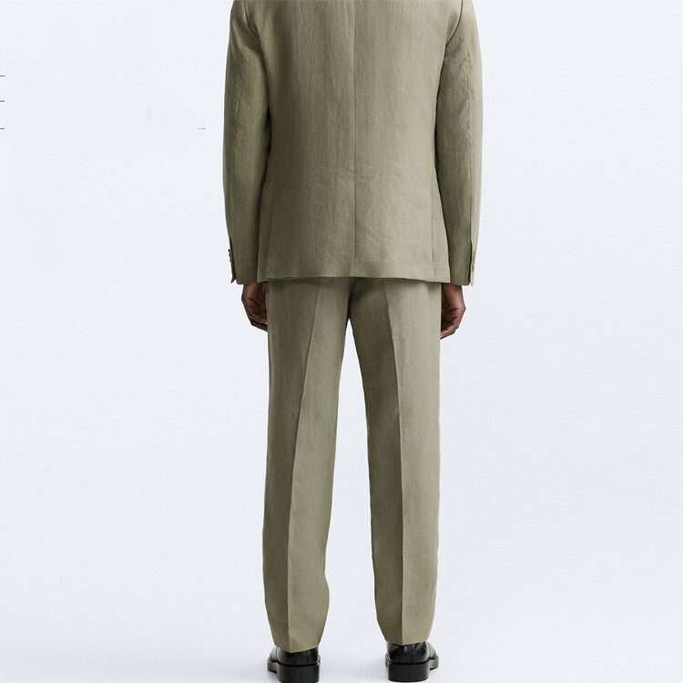 Костюм Брюки Мужские Хаки Zara, хаки — фото 4