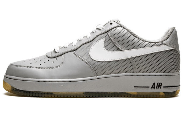 Кроссовки air force 1 low premium Nike, серебряный — фото 2