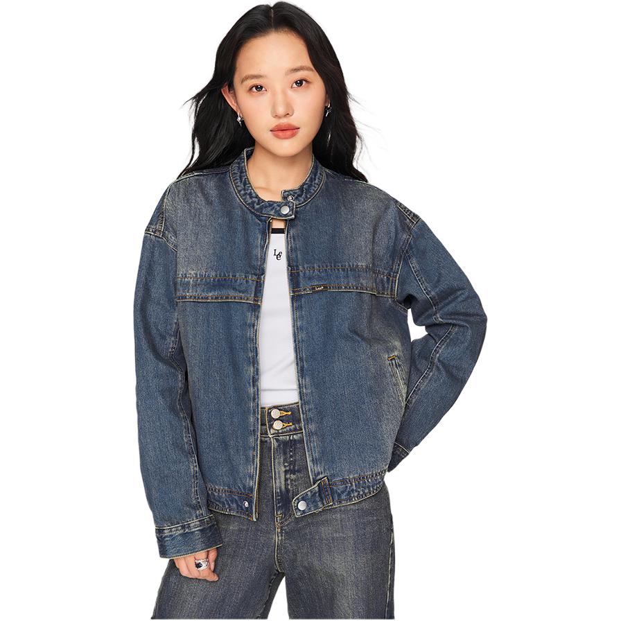 

Lee Куртка женская средняя синяя, Medium Blue