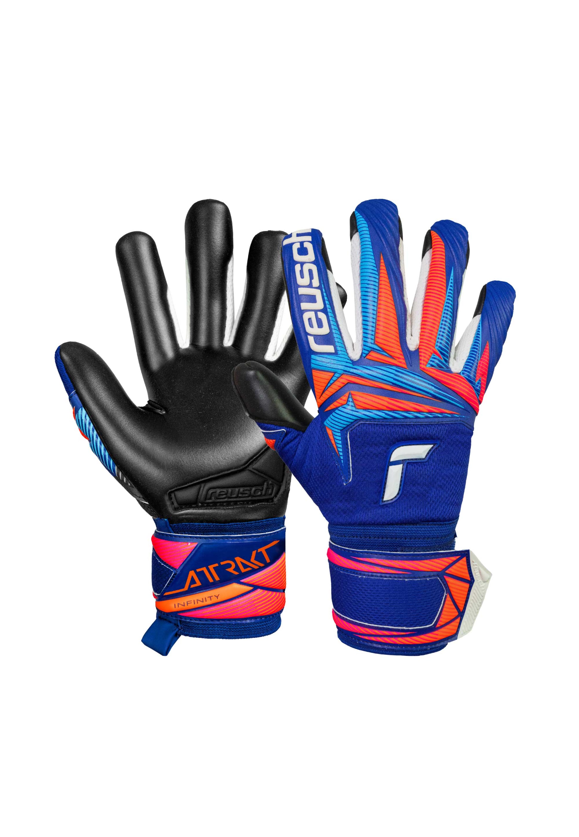 

REUSCH Атлетические перчатки 'Attrakt Infinity Evolution NC' в темно-синем цвете