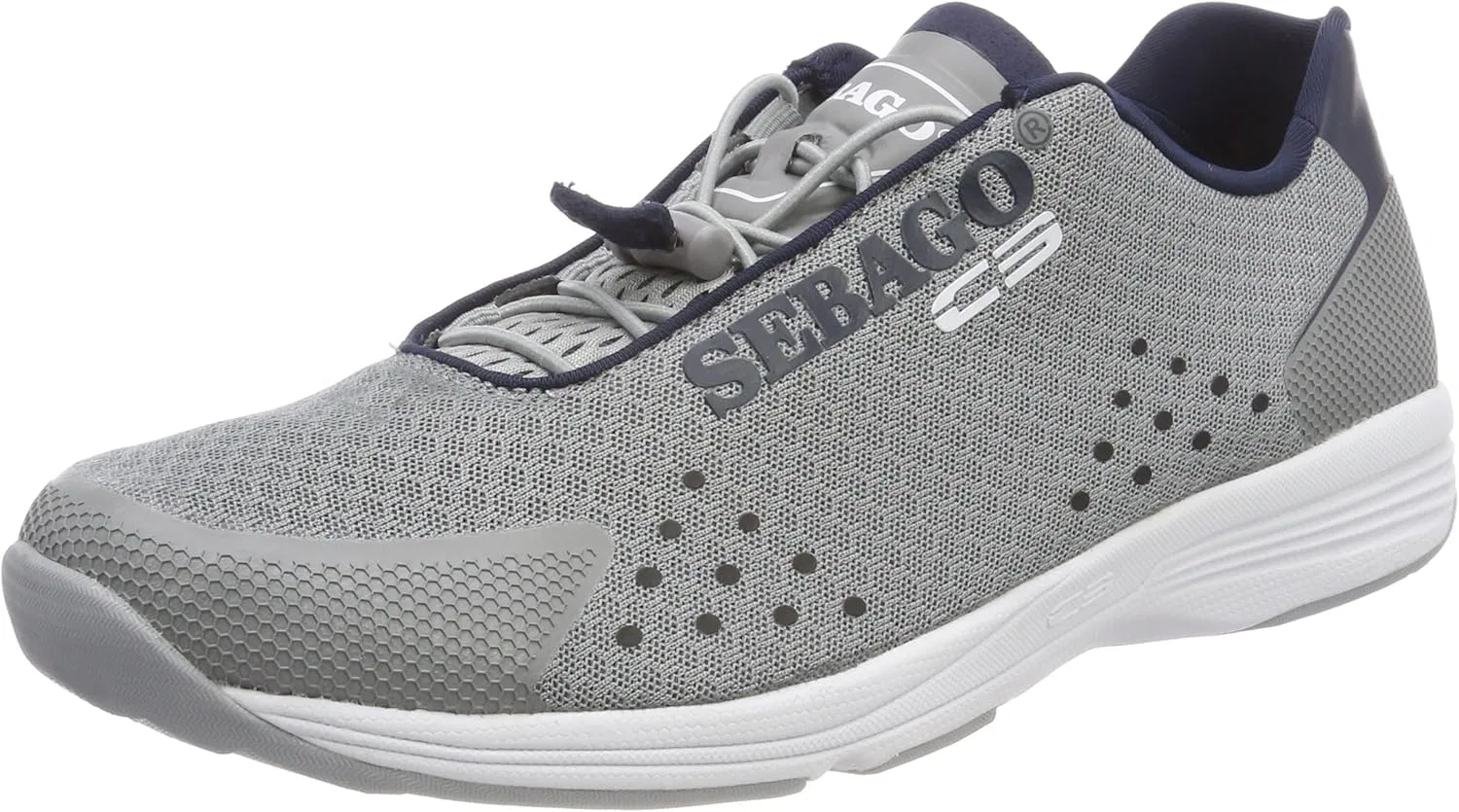 Мужские лодочные туфли Sebago Cyphon Sea Sport, Multicoloured Grey Navy N25