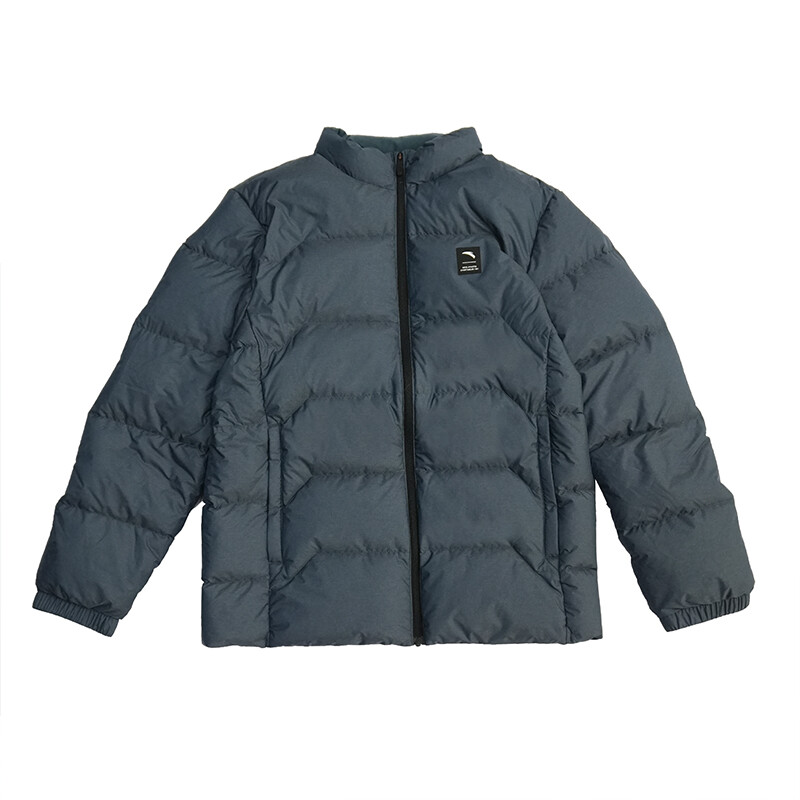 

Пуховик мужской Whale Fin Blue [цветочно-серый] Anta