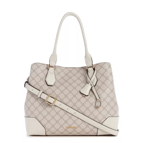 

Сумка-саквояж Brooklyn Jet Set Nine West, цвет mushroom logo milk