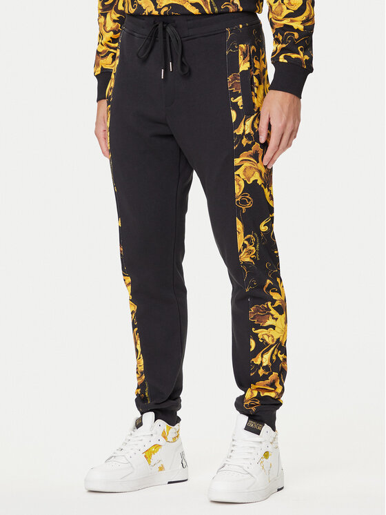 

Джоггеры regular fit 79GAA3C0 FS201 Versace Jeans Couture, чёрный