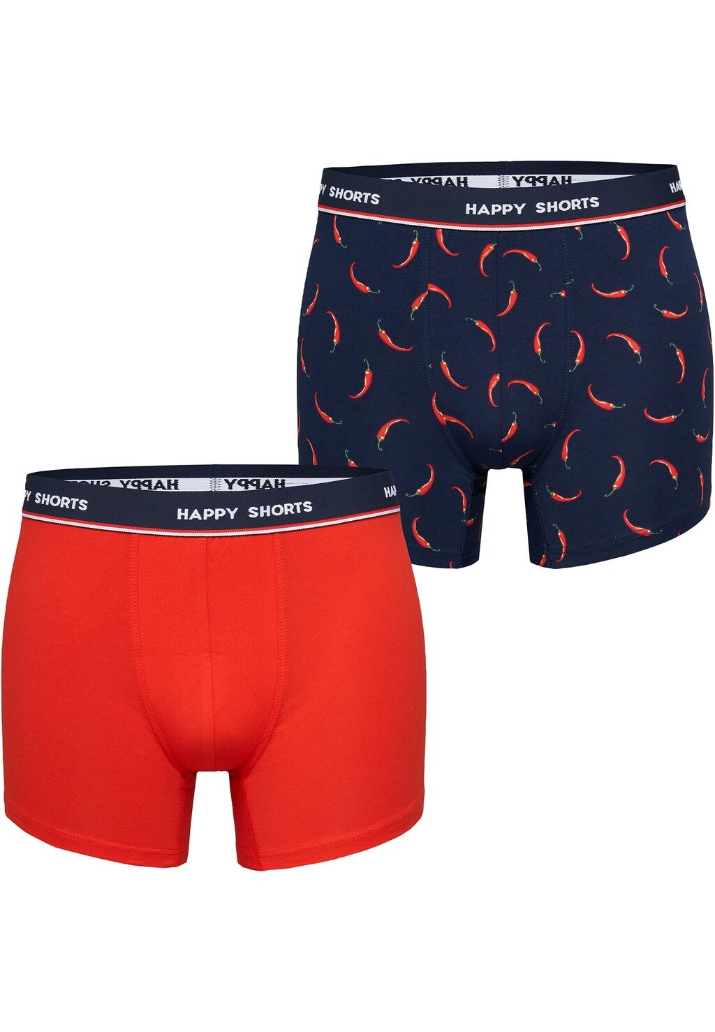 

Брюки 2PACK SOLIDS Happy Shorts, красный