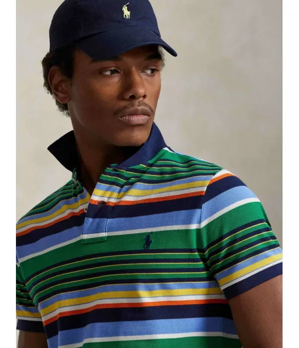 Полюс custom slim fit Polo Ralph Lauren, мультиколор — фото 4