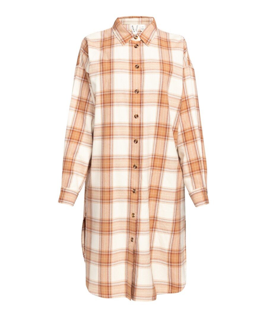 

Платье рубашка ROXY Shirt Dress, белый