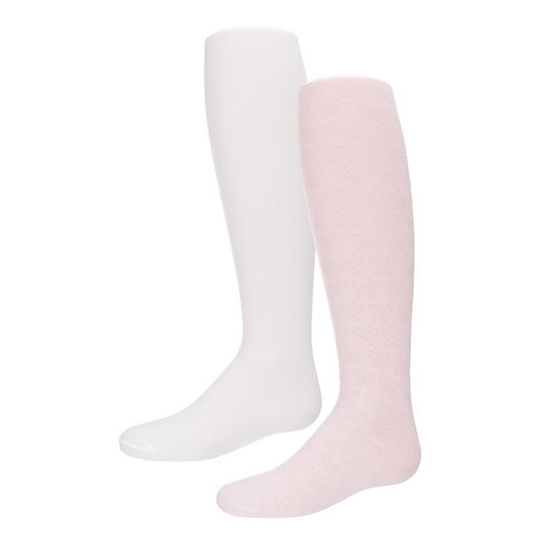 

Непрозрачные колготки Butterfly для девочек, 2 шт Memoi, Pink White