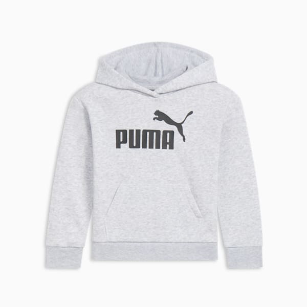

Детская флисовая толстовка с капюшоном Core No. 1 Logo Puma, серый