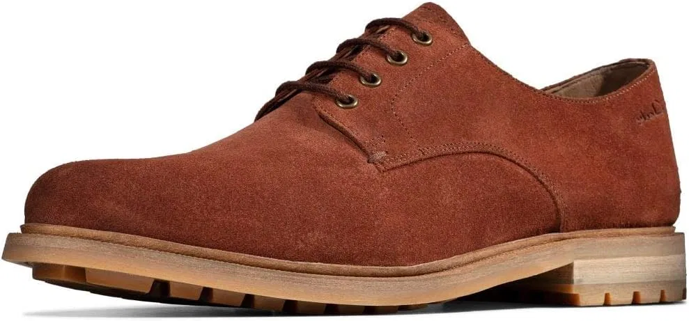 Мужские дерби Clarks Foxwell Hall, коричневый