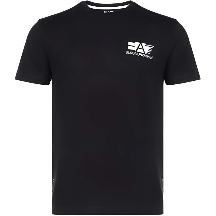 

Футболка мужская черная EMPORIO ARMANI