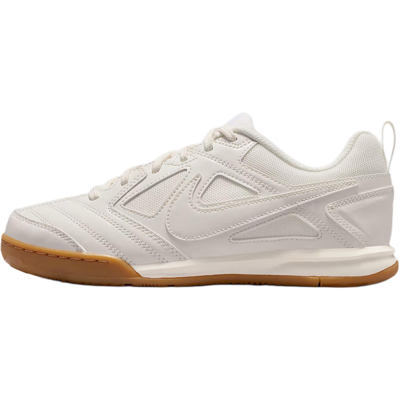 

Футбольные бутсы Gato Collection с низким дышащим верхом для детей и подростков Nike, бежевый/белый/коричневый