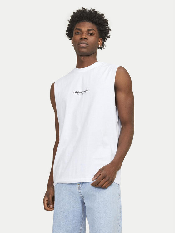 

Майка свободного кроя Vesterbro 12250430 Jack&Jones, белый