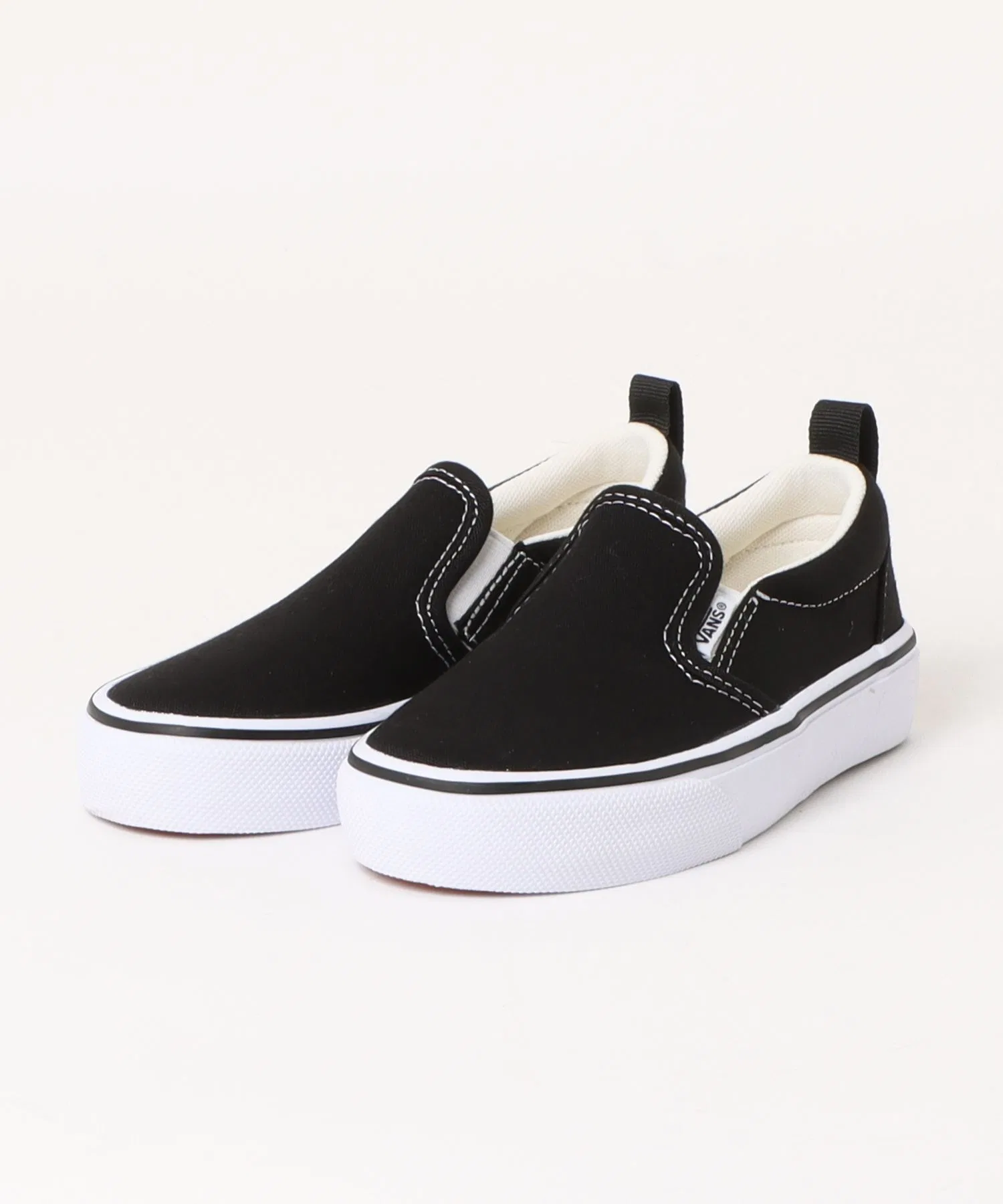 Детские кроссовки слипоны VANS SLIP ON чёрные