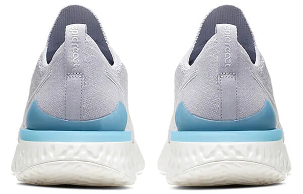 Кроссовки epic react flyknit 2 Nike, серый — фото 4