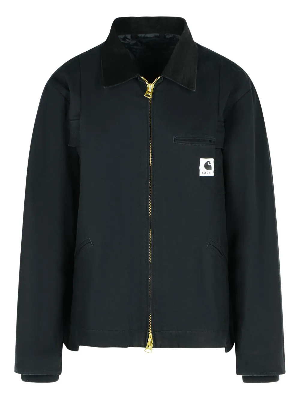 

Куртка с вельветовым воротником Sacai, черный