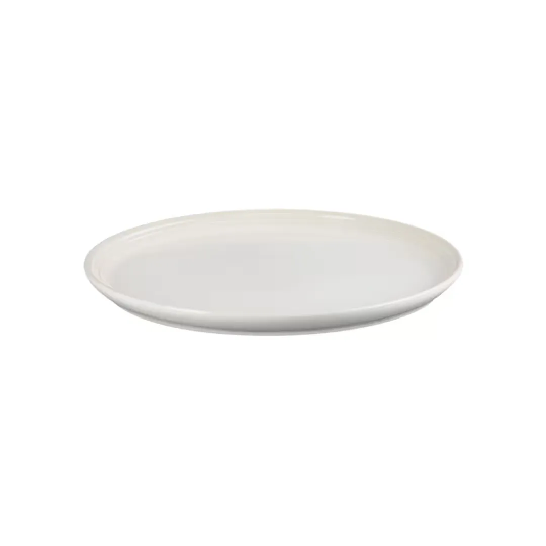 

Большая обеденная тарелка Coupé Le Creuset, безе