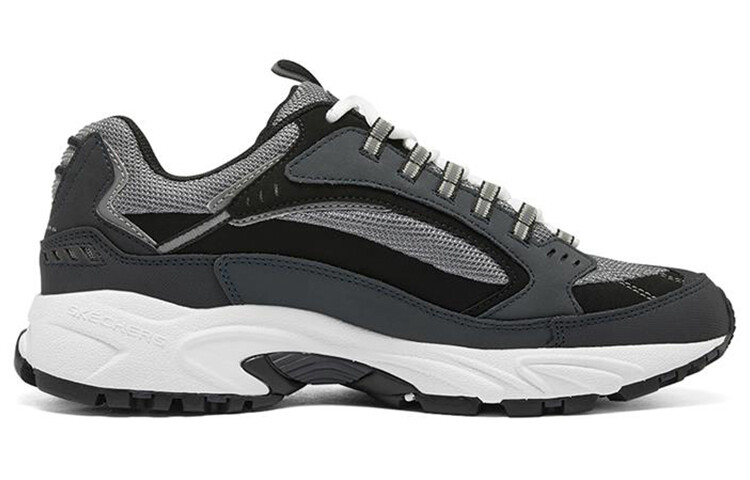 Кроссовки Stamina Chunky для мужчин с низким верхом, темно-синие/черные Skechers — фото 2