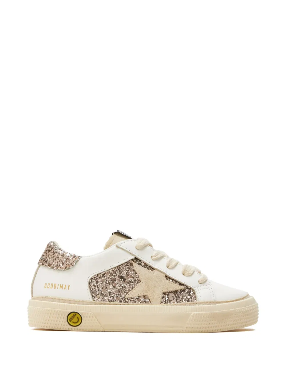 Майские кроссовки Golden Goose Kids, белый