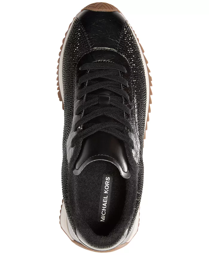 Женские кроссовки Michael Kors Rhodes Trainer Michael Kors, черный — фото 3