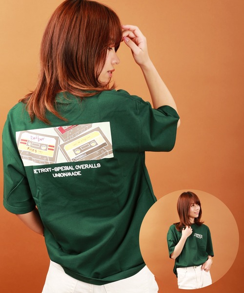 

WESTSEA Футболка с коротким рукавом, хлопок, свободный крой, с иллюстрацией, FINCK'S, зеленый