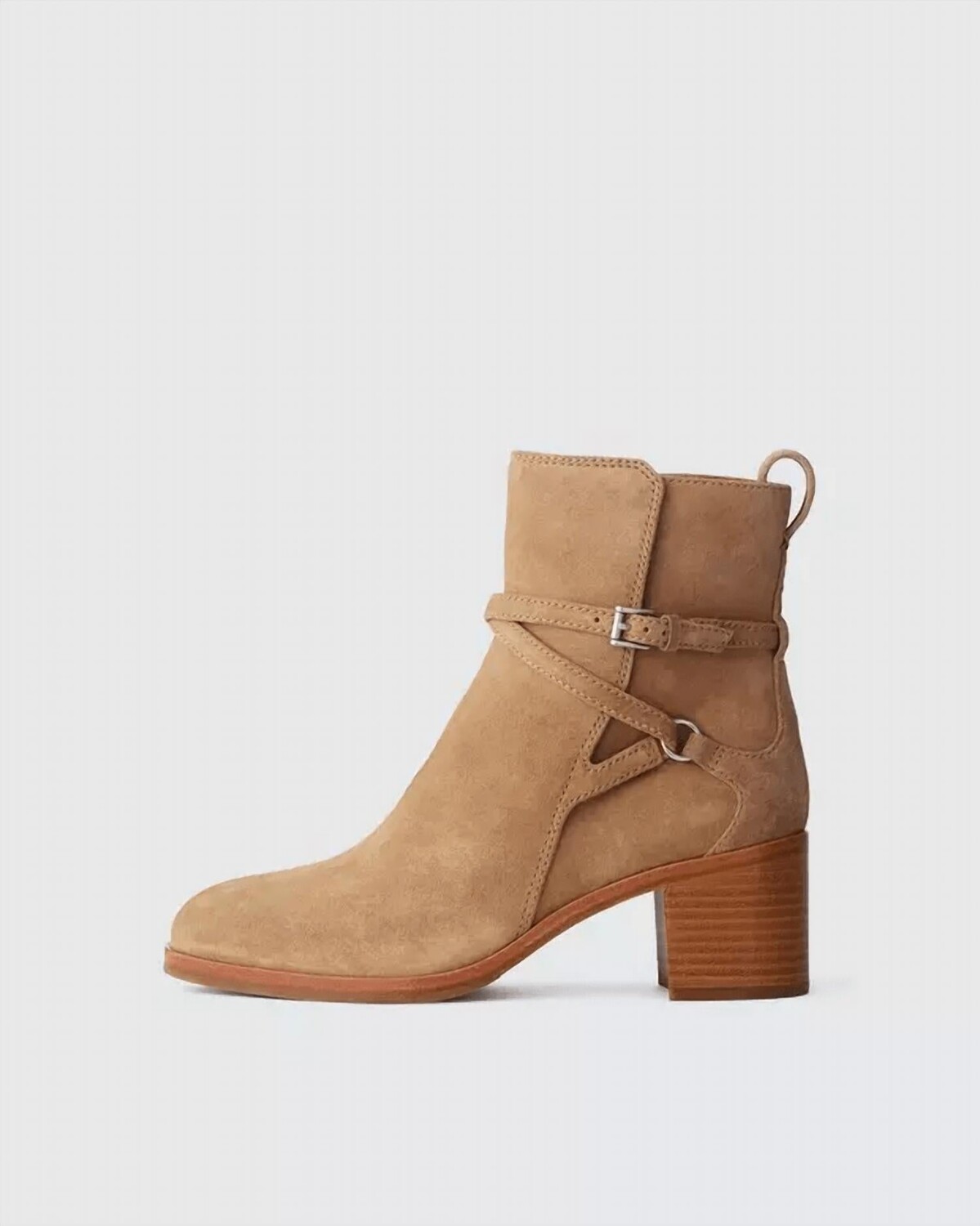 

Ботинки с пряжкой Hazel из светло-коричневой замши Rag & Bone