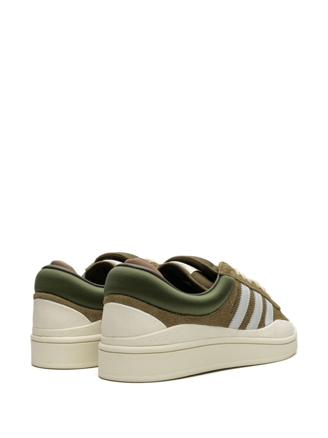 Adidas кроссовки Campus Light Olive из коллаборации с Bad Bunny, зеленый — фото 3