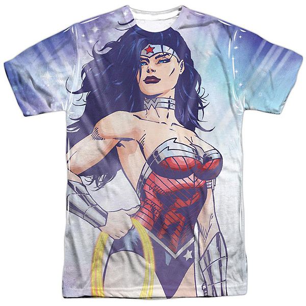 

Футболка adult poly crew с принтом justice league of america warrior goddess Licensed Character