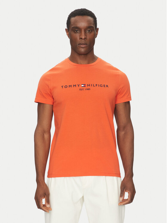

Футболка regular fit Logo MW0MW11797 Tommy Hilfiger, оранжевый
