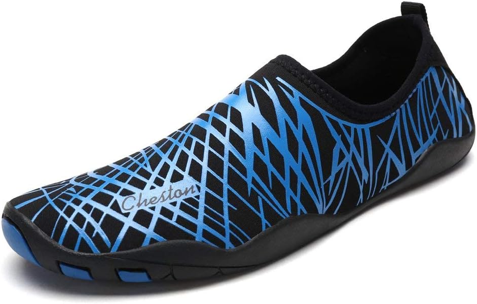

Мужские и женские быстросохнущие аква-туфли для плавания босиком Cheston, синий