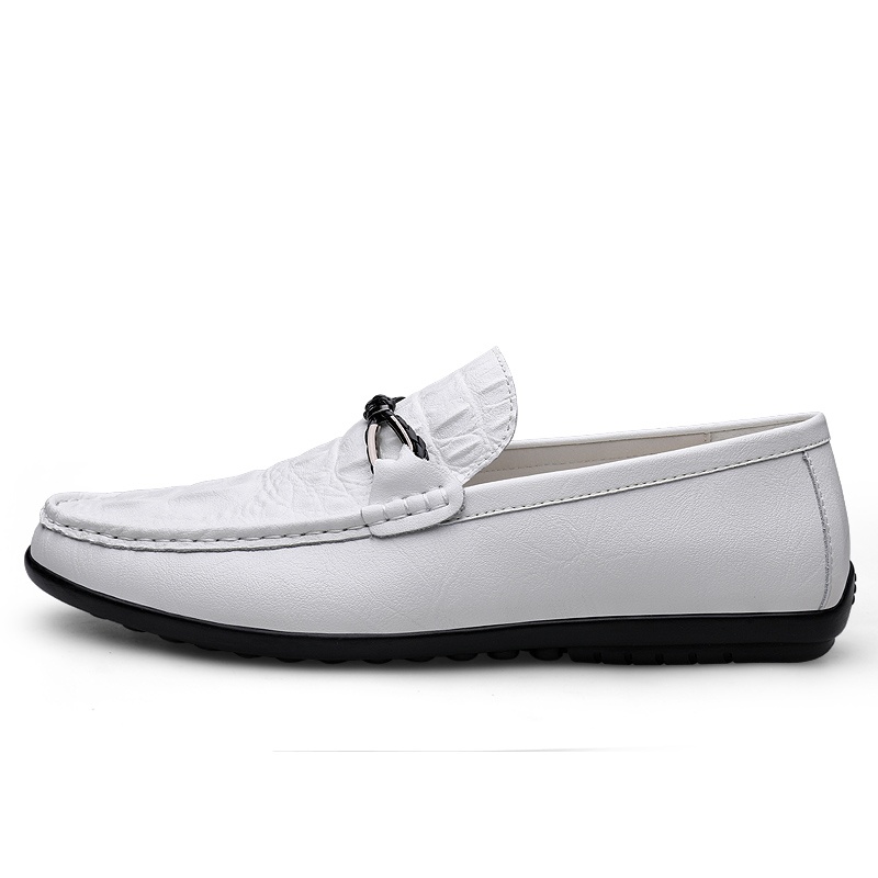 

LAORENTOU Мужские повседневные кеды низкие белые, цвет White