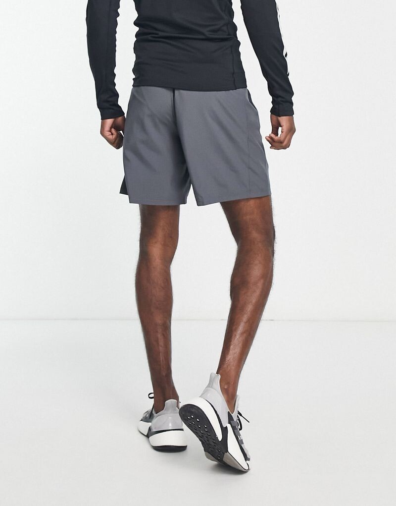 Серые шорты adidas Training Essentials 7 дюймов adidas — фото 2