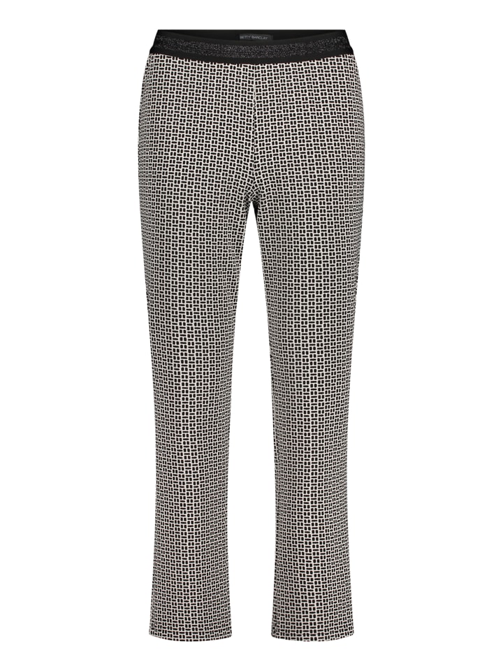 

Betty Barclay Узкие брюки-бандо белого/черного цвета