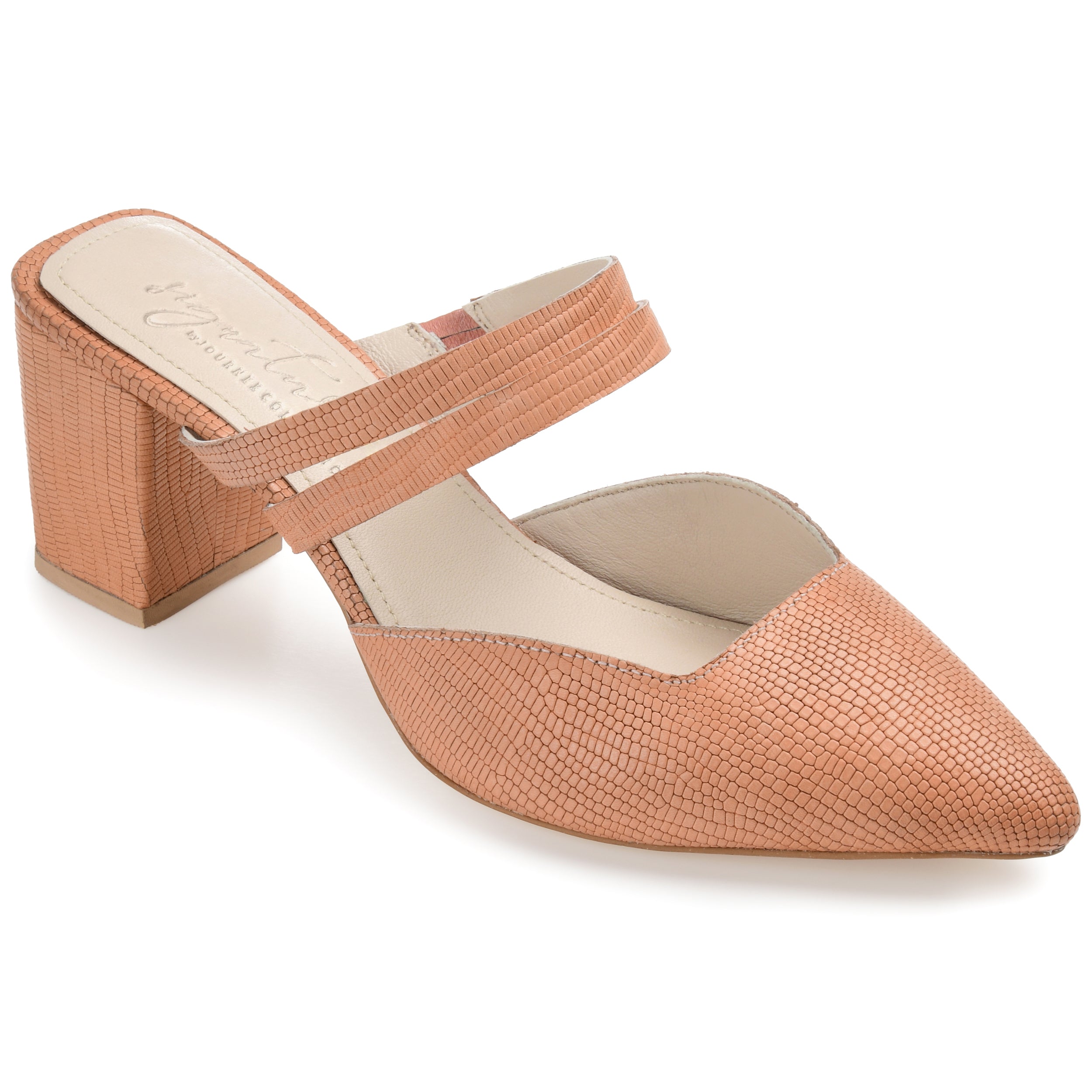 Женские туфли-лодочки Journee Signature Tru Comfort Foam Kaitlynn из натуральной кожи, красный