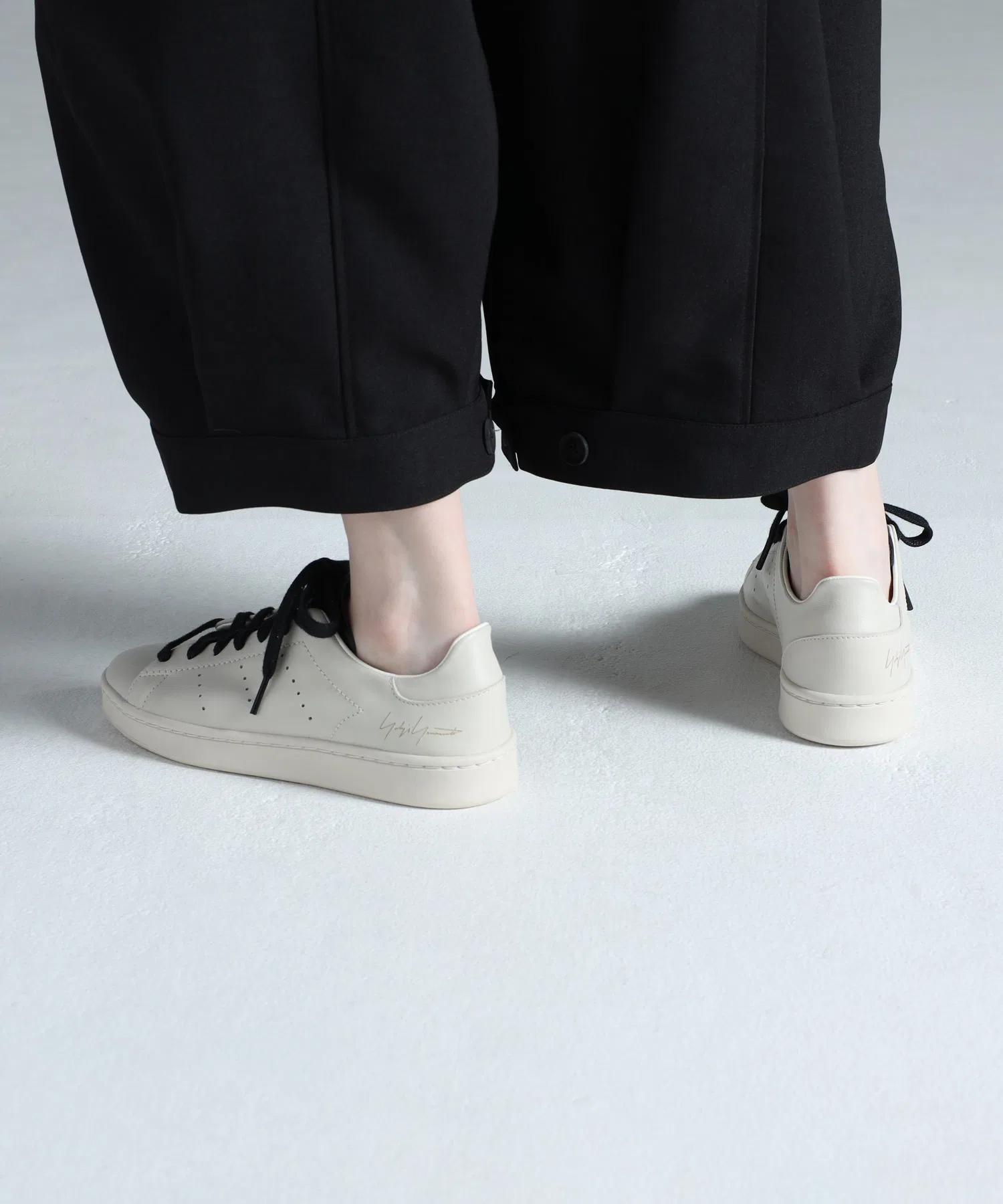 Унисекс кроссовки Y-3 Stan Smith из натуральной кожи белые — фото 3