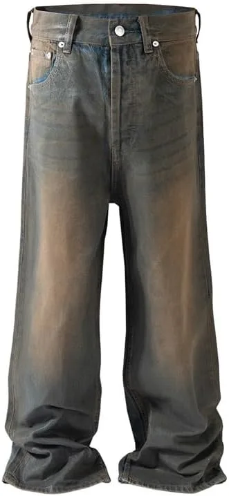 

Ретро джинсы Unisex с нейтральным масляно-восковым покрытием SIDUFHAOPKLL