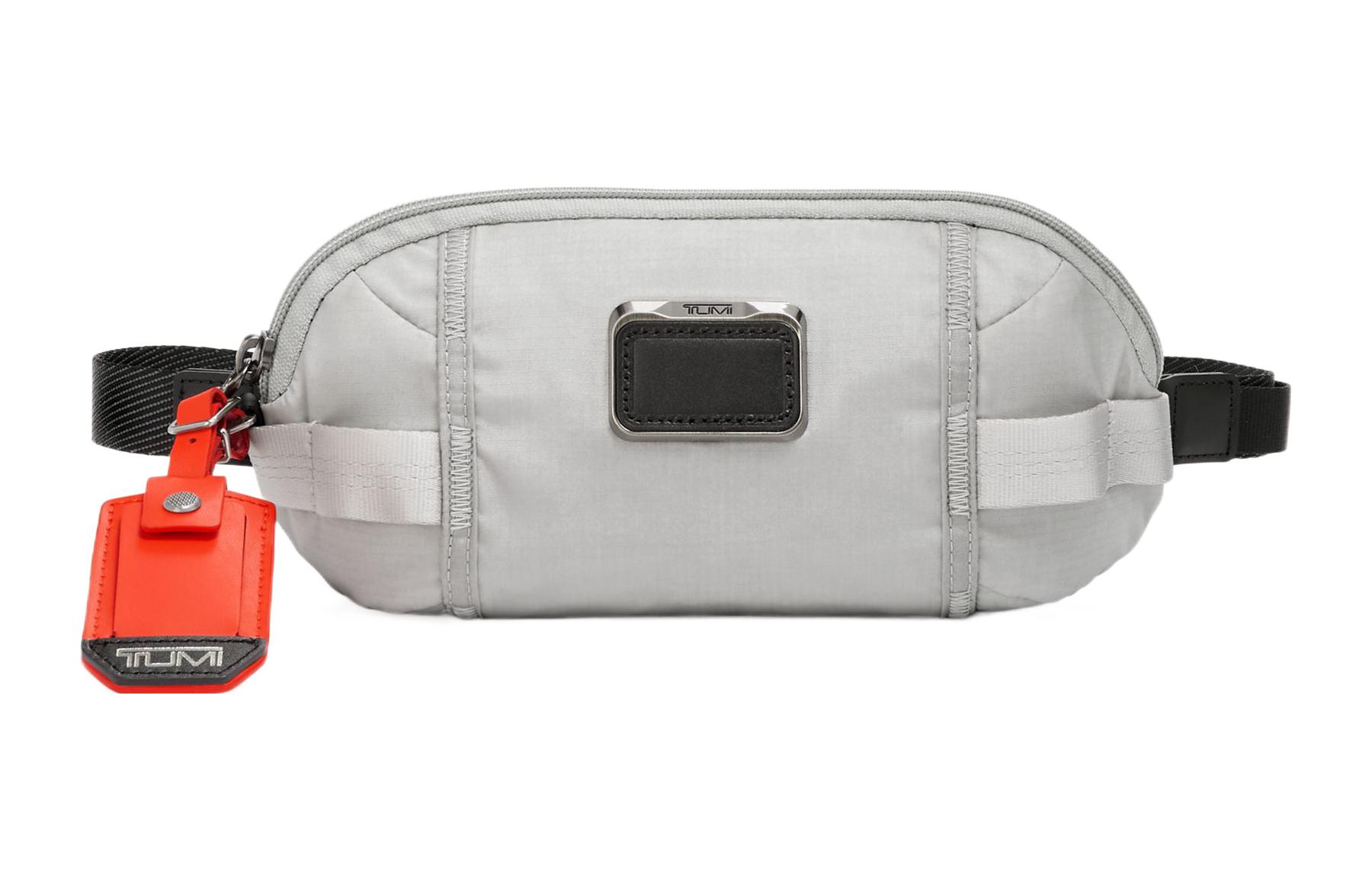 

Альфа браво эластичная нейлоновая сумка-слинг через плечо обычный размер мужская серая TUMI