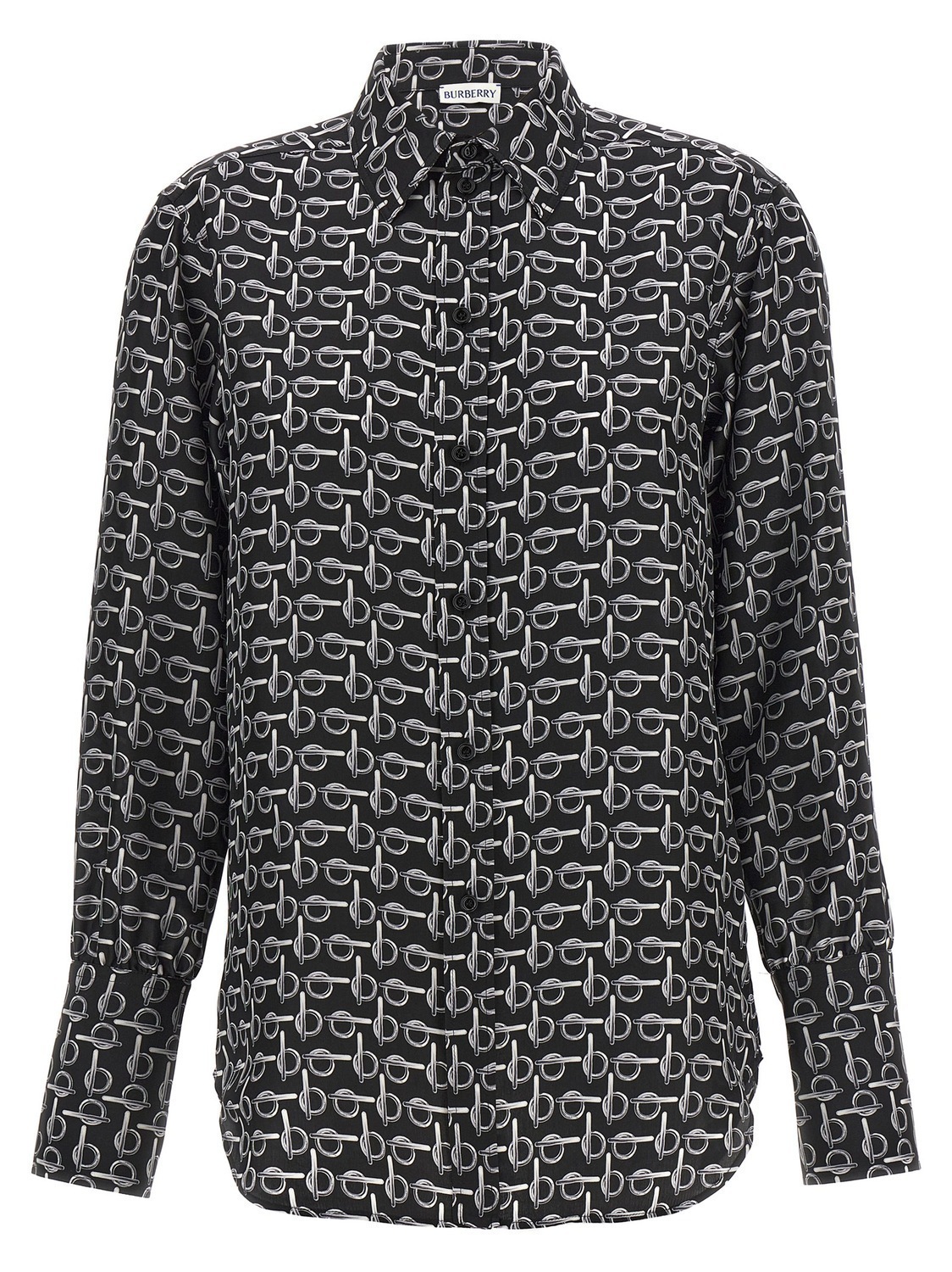 

Рубашка с буквой "B" BURBERRY, черный