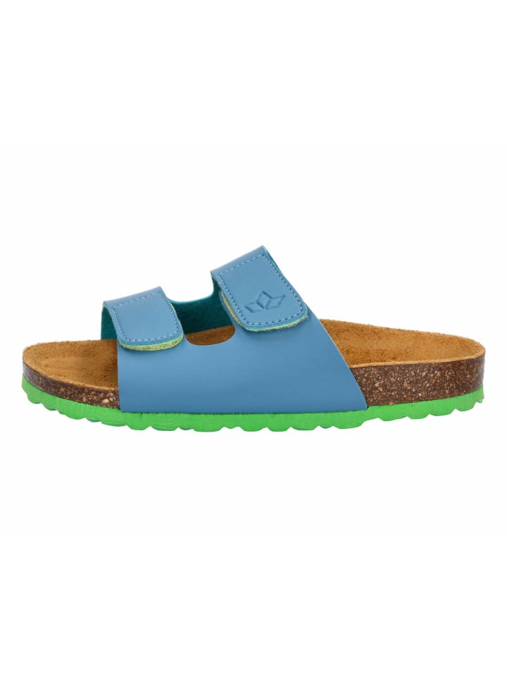 Lico Мюли “Bioline Velcro Kids” синего цвета — фото 2