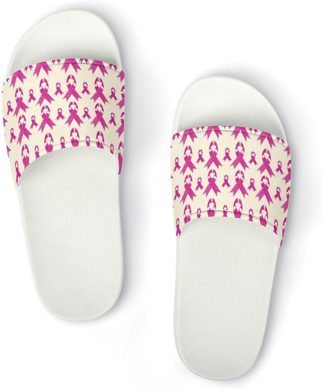 

Красивые яркие унисекс шлепанцы с радугой - шлепанцы с принтом - можно носить дома и на улице Generic, белый