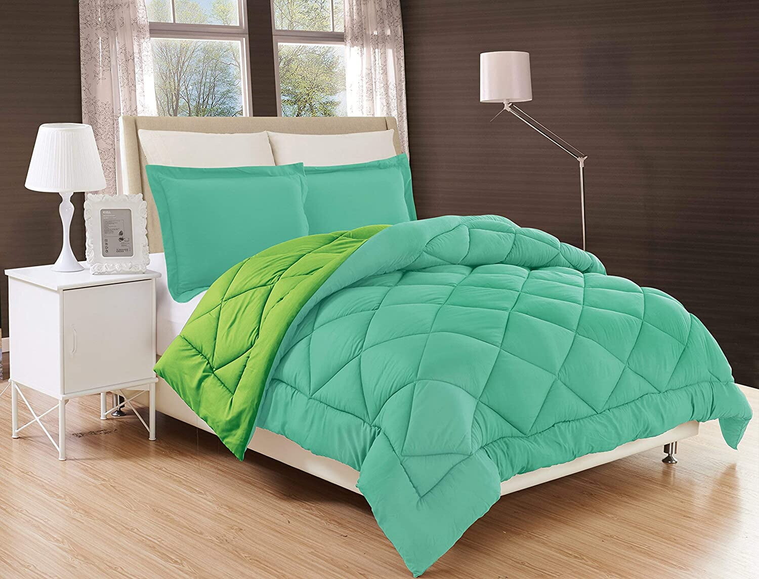 

Комплект постельного белья Elegant Comfort, морская волна