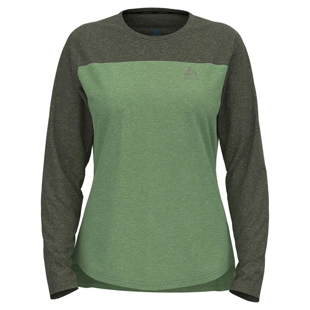 

Футболка Odlo Crew X-Alp Linencool long sleeve, зеленый