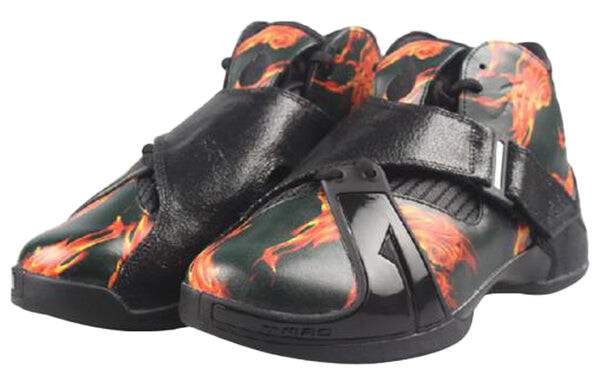 Кроссовки t mac 5 flame black red Adidas, черный — фото 3